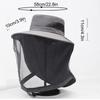 Fishing Sun Hat Gnat Netting Hat With Veil Mesh Protective Headwear With Full Coverage Outdoor Gear For Beekeeping