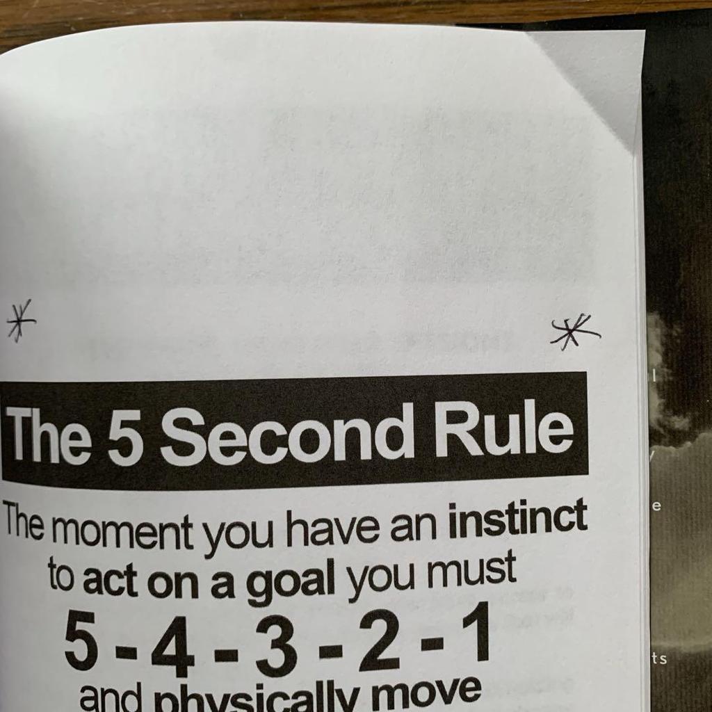 [USED] The 5 Second Rule by Mel Robbins