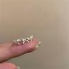 Retro Heavy Industry S plain ring, non-fading opening adjustable index finger ring