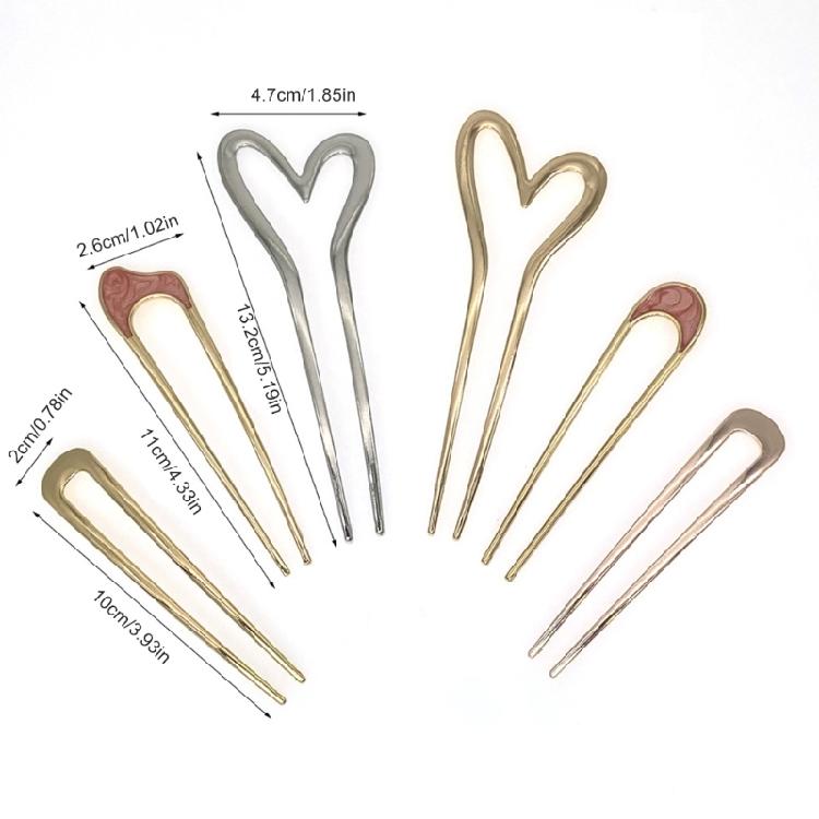 Unique Shape French Hair Pins Hairpieces Large Hair Clip Hair Ornament For Women Offering Vintage And Modern Looks
