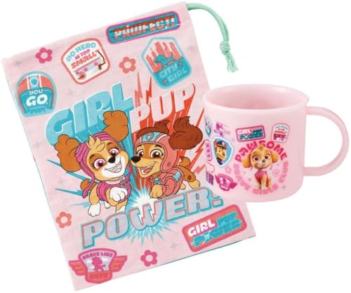 Skater Children's Lunch Box Cup Bag Made in Japan Kids Paw Patrol GIRL PUP Girl KB63