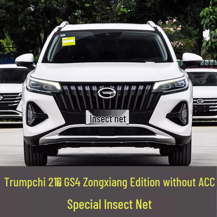 Trumpchi GS4 PLUS Radiator Anti-Insect Net: Protects Against Mosquitoes, Insects, and Dust for Car Grille.