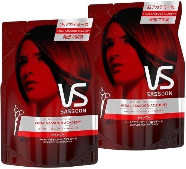 

Vidal Sassoon Base Care Moisture Control Shampoo Refill 350ml Set of 2