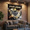 Custom Name Atletico Mineiro Hanging Tapestry Background Tapestry for Bedroom Living Room Dorm,Home Party Wall Decoration,Fan Gifts