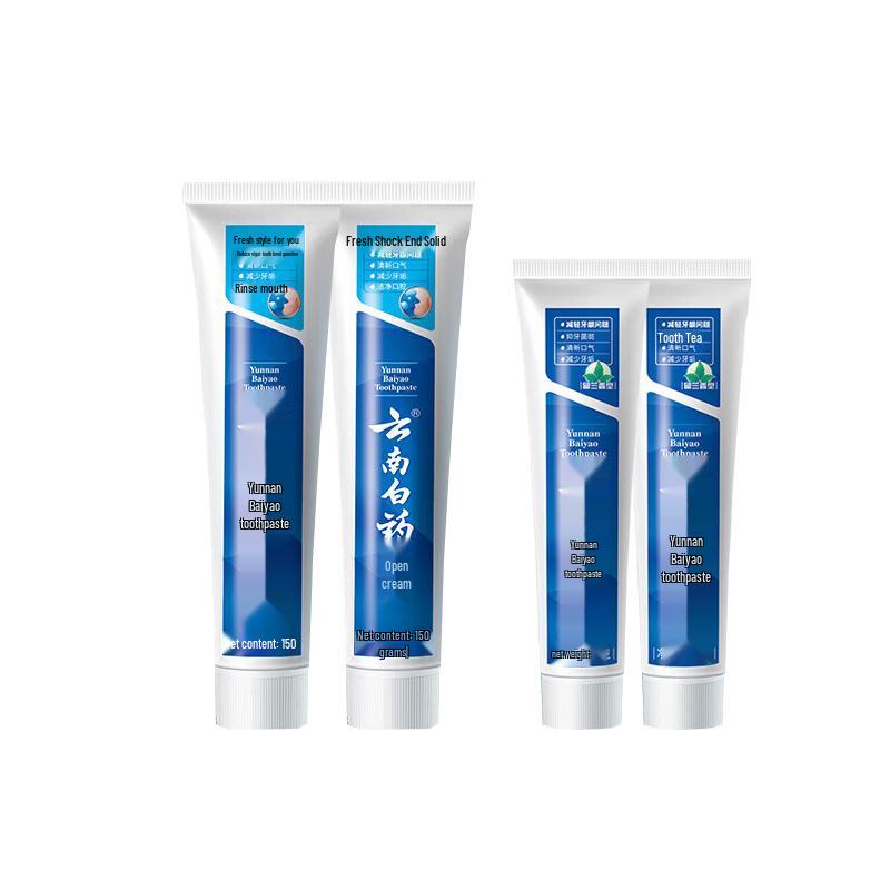 

Yunnan Baiyao Toothpaste Fresh Morning Dew & Spearmint Bundle