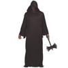 Wish Halloween Costume Cold Black Robe Warrior Cospaly Prop Costume