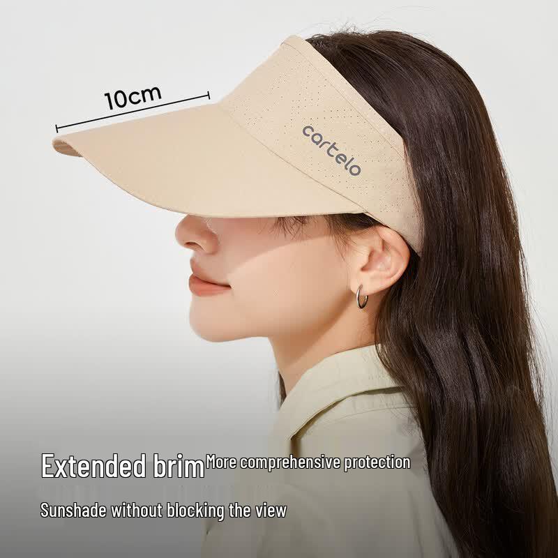 CARTELO Unisex Summer Outdoor Sun Visor Hat