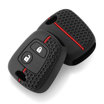 2 Buttons Silicone Case for Peugeot 107 206 307 207 408 for Citroen C2 C3 C4 Berlingo Xsara Picasso for Toyota Aygo Straight Key