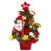 1Pcs Tabletop Christmas Tree with Bright LED Lights Home Decoration Accessories Stylish Holiday Present for Men Women
