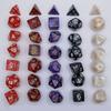 7Pcs/set 7-Die DND Dice Multifacetado Jogo de Mesa D4 D6 D8 D10 D12 D20 Jogo de Dados Jogo de Festa Acrílico Poliédrico Dados TRPG DND