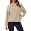 Damen Sweatshirt Langarm Lässig Bequem Locker Leicht Damen Sweatshirt