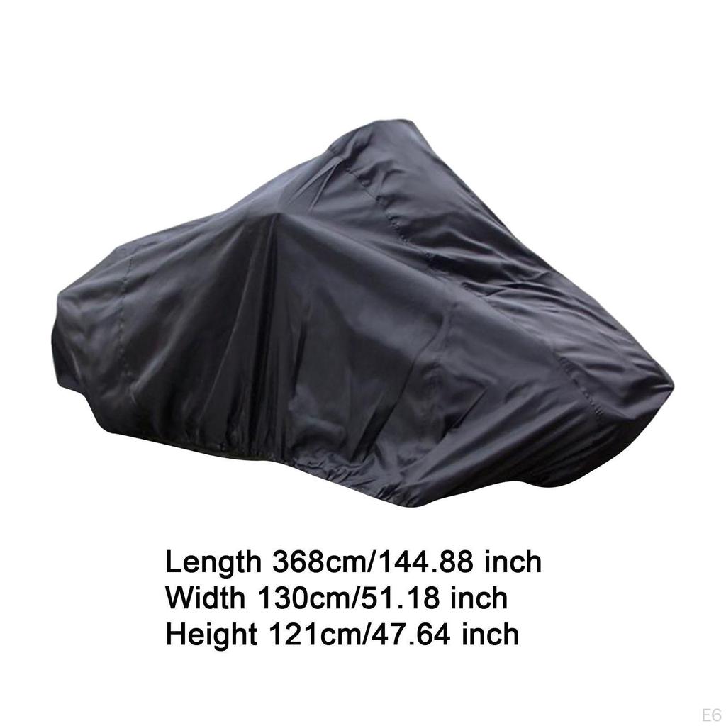 Snow Sled Shield Snowmobile Cover Dustproof Sledding Waterproof Sledge with Drawstring Sun