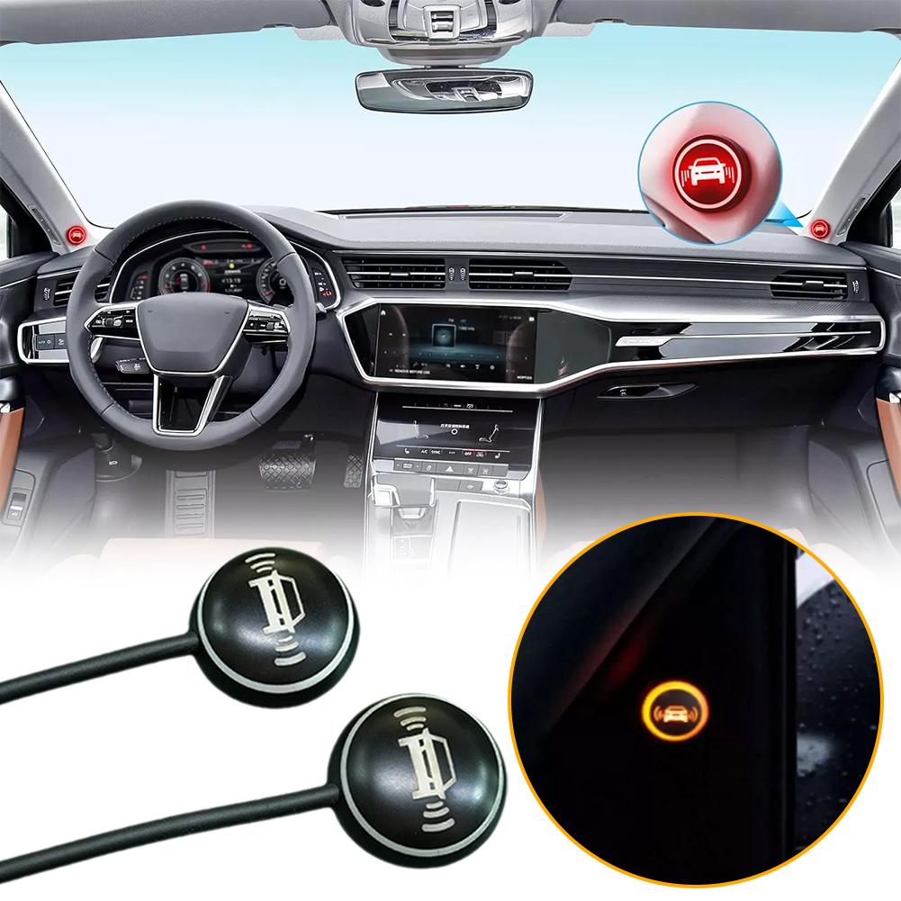 2 Pezzi Luce Obiettivo Sistema di Rilevamento Angolo Cieco Auto Luce di Avvertimento Assistenza Cambio Corsia Sicurezza Allarme di Guida Accessori
