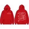 Rapero Beele Borondo Logo Merch sweatshirt Men's fashion Hip Hop High-quality hoodie Men's comfortable Sweatshirt