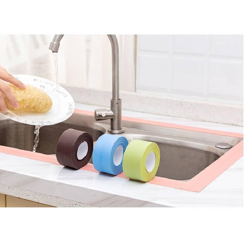 Anti-static Antibacterial Fluorescent Kitchen Wall Corner Seal Sticker Pvc Tape