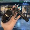 For BYD Equation Leopard 5 8 Titanium 3 7 Carbon Fiber Texture Zinc Alloy Car Key Case Car Keychain Shell Interior Accessories