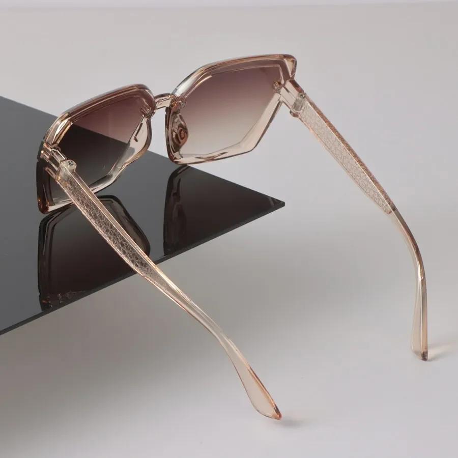 Sexy Eckige Sonnenbrille Damen Herren Verlauf Sonnenbrille Klassische Designerbrille Mode Bunte Spiegelgläser Marke