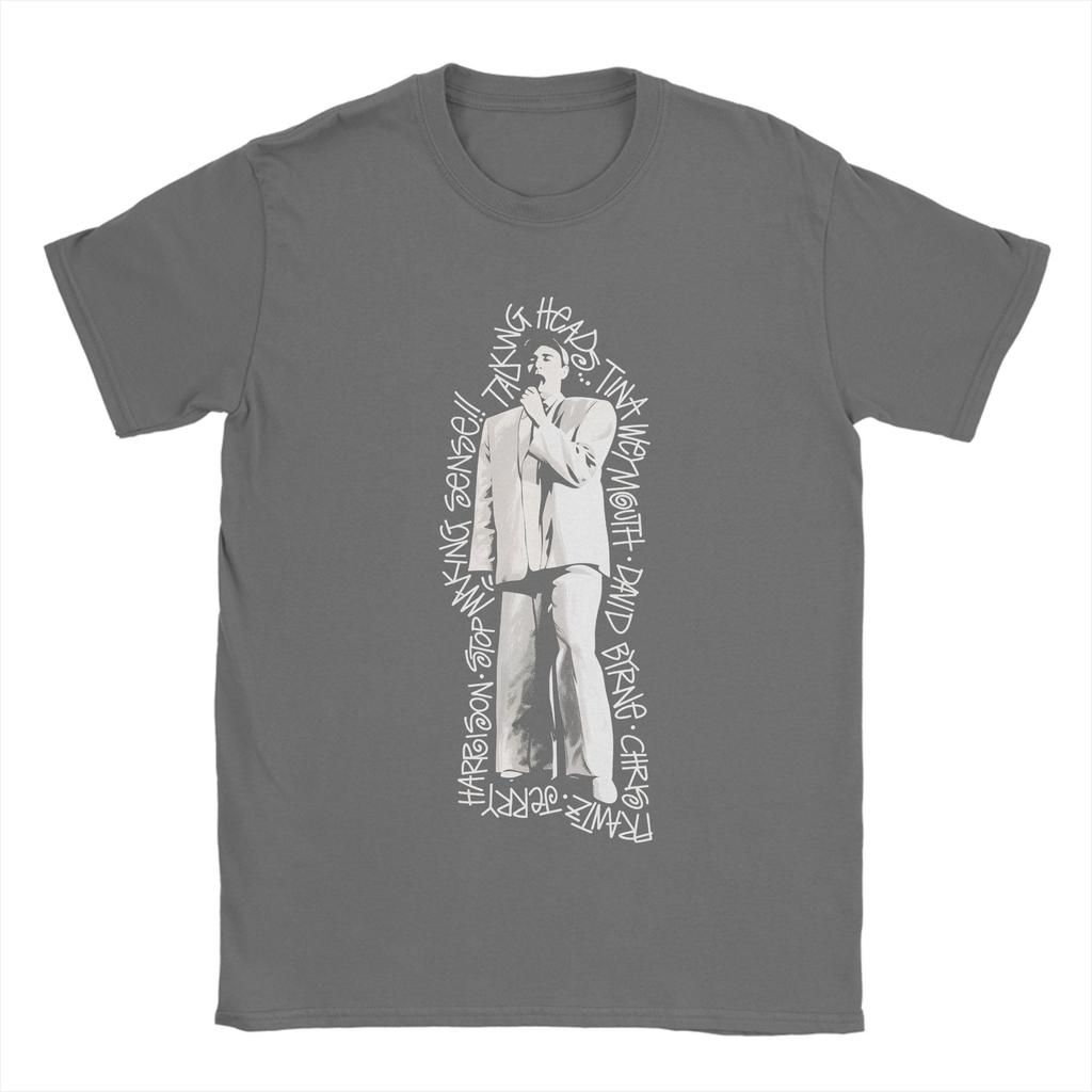 Talking Heads T Shirts for Unisex Cotton Fun TShirts O Neck Tee Shirt Short Sleeve Clothing Classic