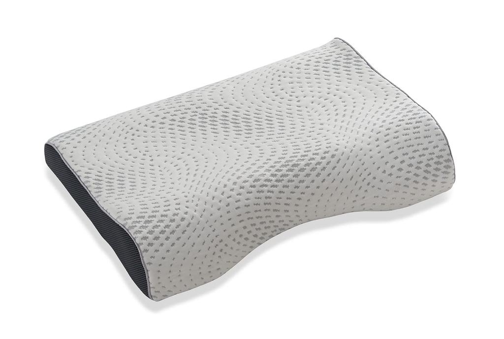 France Bed Pillow White 57 x 37cm Shoulder Fit Pillow Medium Pillow that matches the firmness of the LT mattress Disinfecting Washable Made in Japan