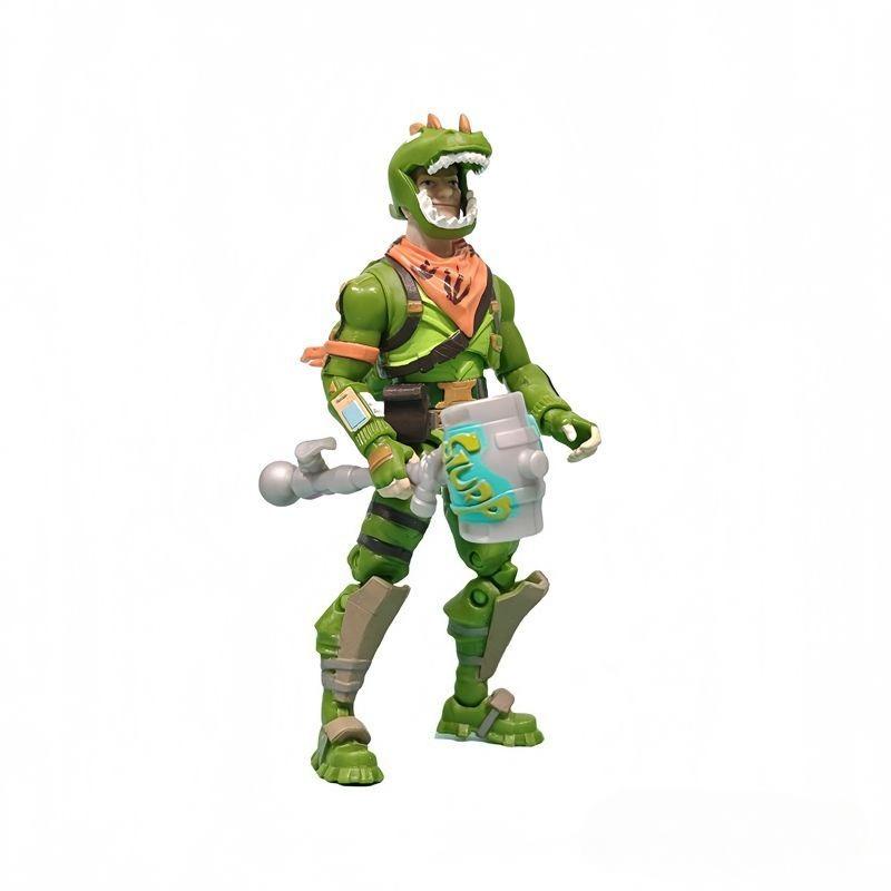 

Game Fortnite Rex Dinosaurs Action Figure Anime Cartoon Movable Model Toy Doll Room Decoration Kids Birthday Gift 3.75inch Poseable Articulated Scale