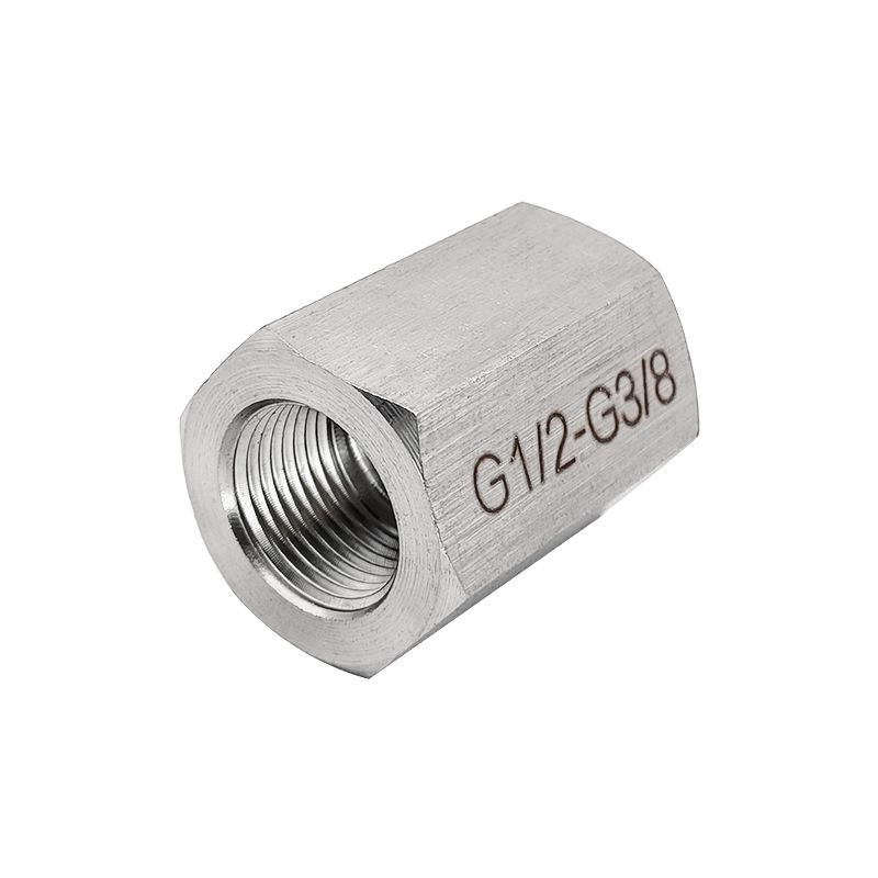 

Stainless Steel BSP G1/2 to G3/8 Threaded Adapter Reducer (0609)