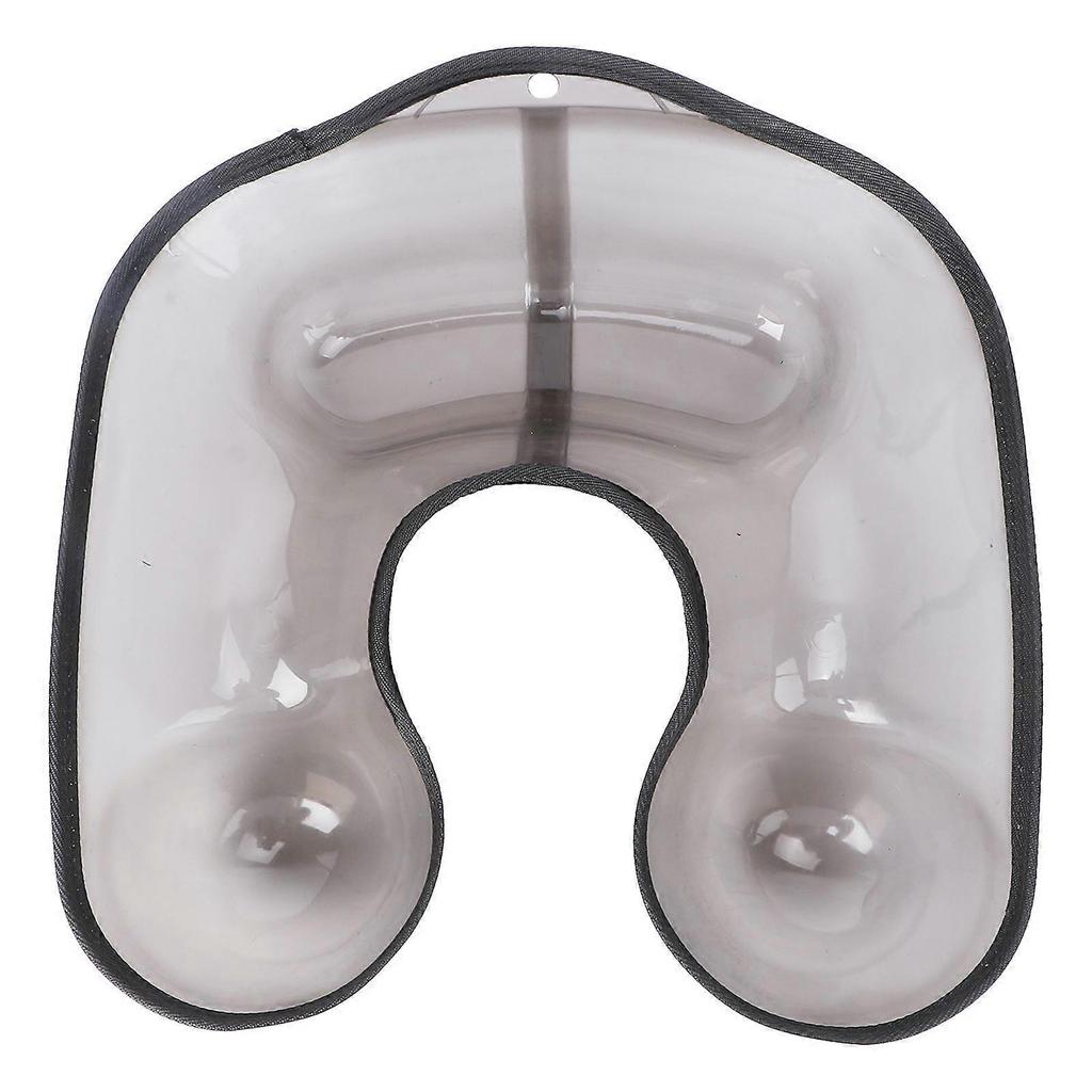 Perm Neck Bowl Professional Hairdressing Tool For Home Hairdressing Black 35x33x8cm Water Collection 1Pack