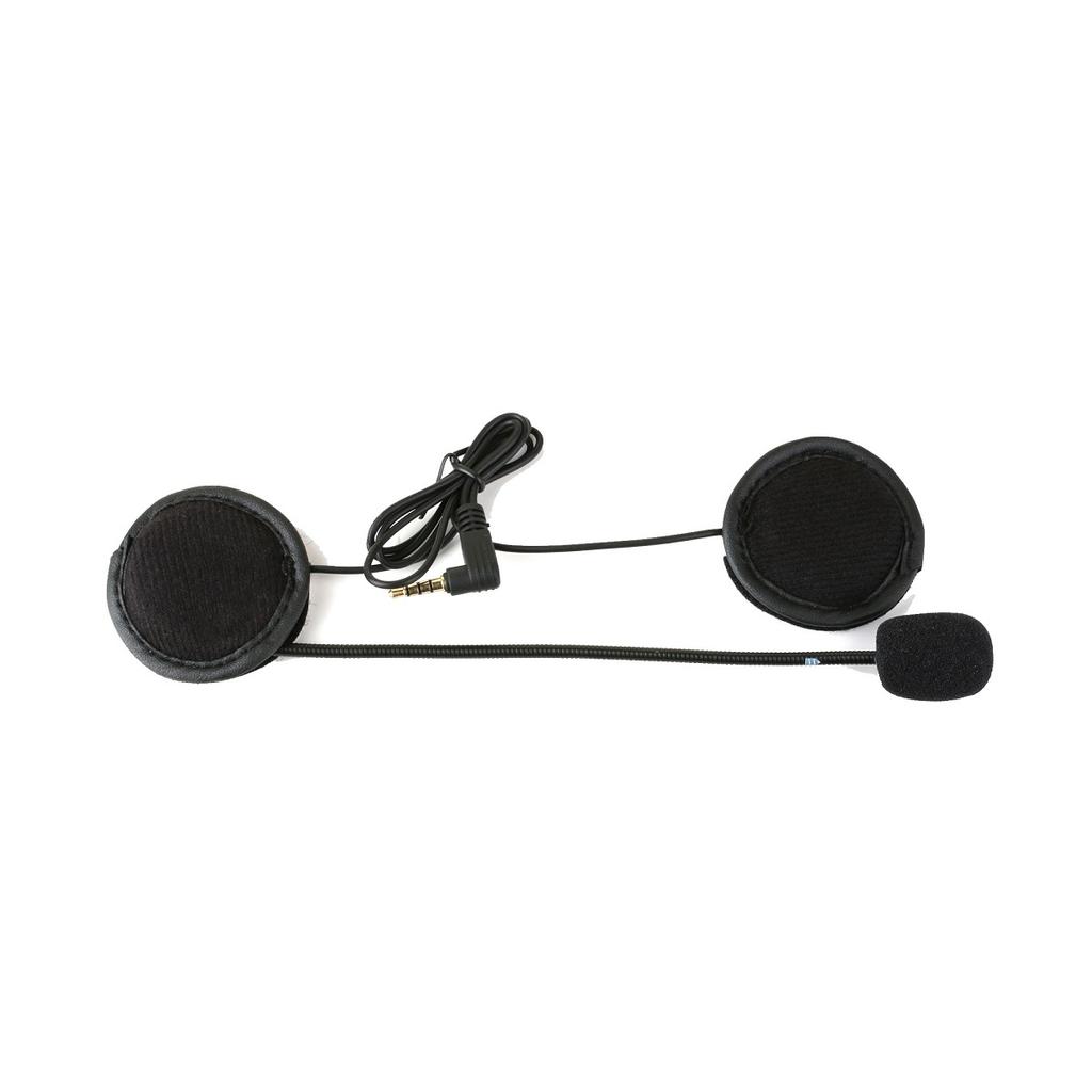 For EJEAS V6 PRO V4C V6C Helmet Headset Accessory Clip 3.5mm Microphone Speaker Headset for Vnetphone V4 Motorcycle Earphones Helmet Communication 7