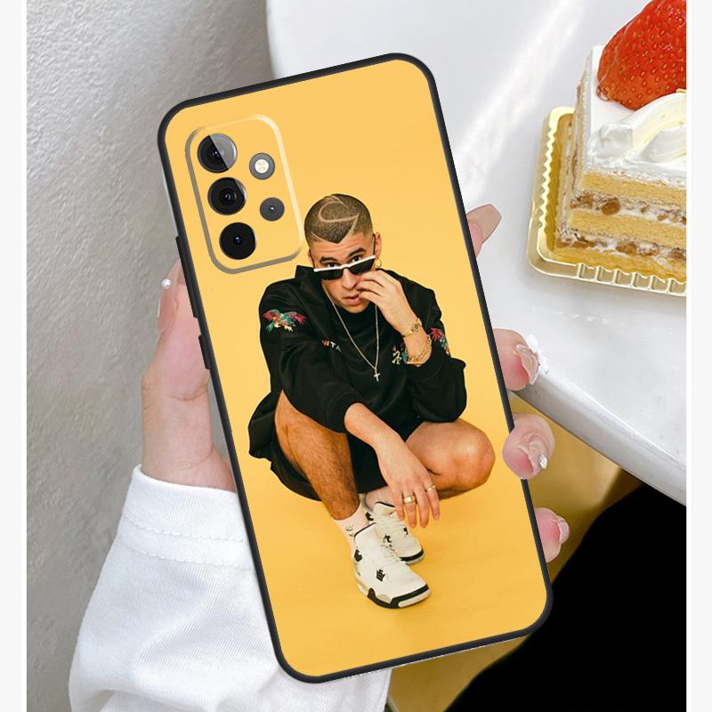 Bad Bunny Case For Samsung Galaxy A55 A35 A15 A14 A34 A54 A73 A53 A33 A23 A13 A12 A32 A52 A51 Cover