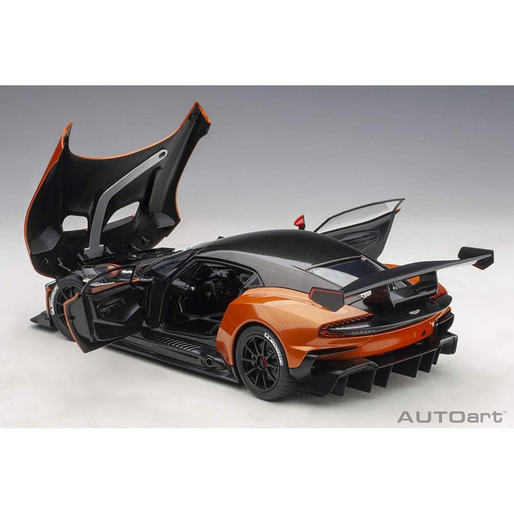 AUTOart Aston Martin Vulcan 1/18 Model Metallic Orange Finished