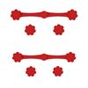 2PCS Air Fryer Magnet Silicone Buckle for Holding Down Air Fryer Parchment Paper Lock Disposable Liners Prevent Paper to Burn