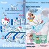 Sanrio Hello Kitty No-Rinse Down Jacket Cleaning Wipes - Stain Removal Adult Portable Wet Wipes, Small Pack