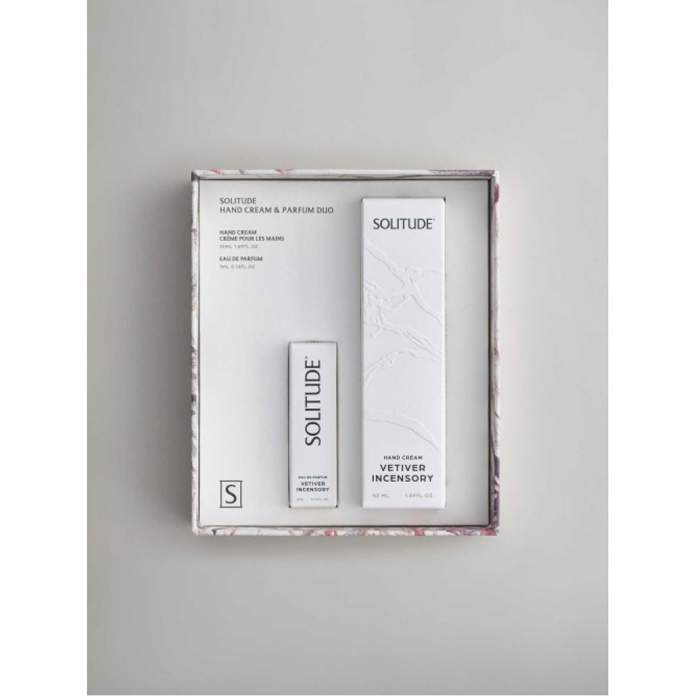 Solitude Gift Set Including Vetiver Incense Hand Duo Model NONE