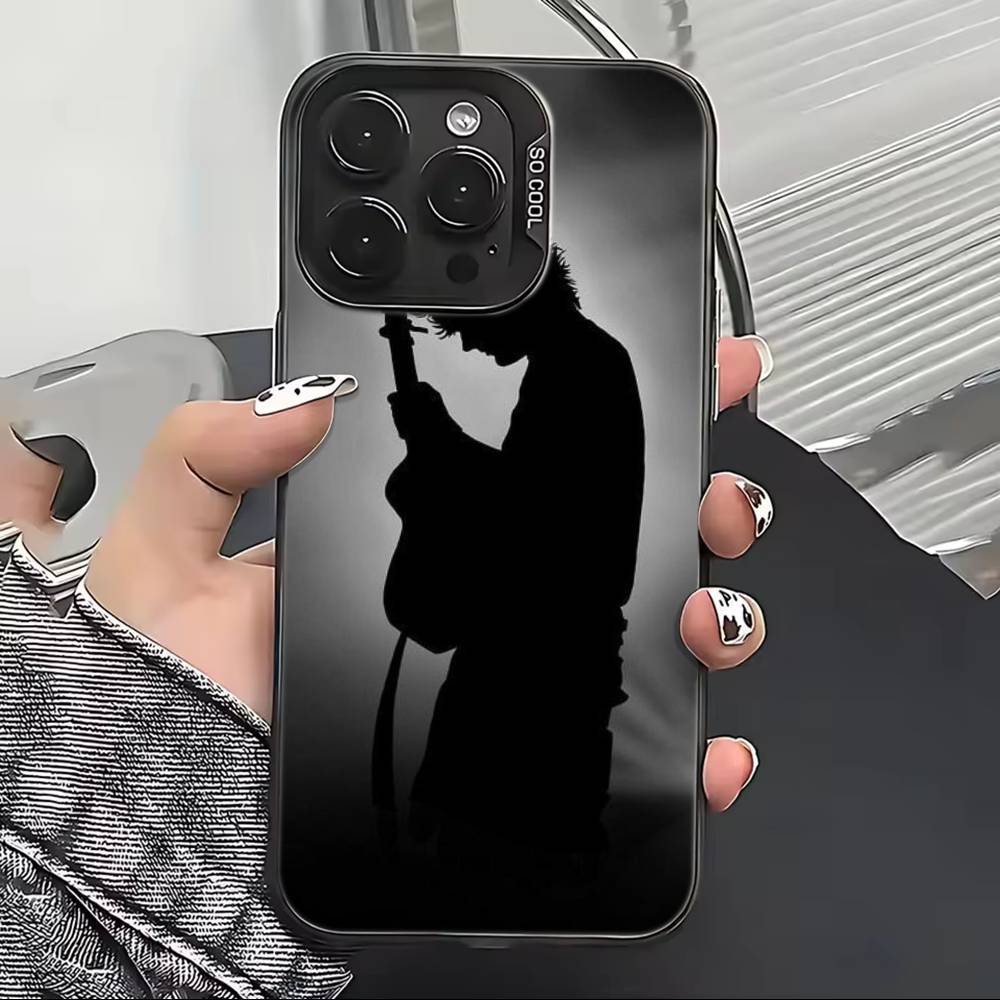 Ed Sheeran Hot Singer Phone Case For iPhone 17,16,15,14,13,12,11 Plus,Pro Max,XS,Colorful Silver Black Cover