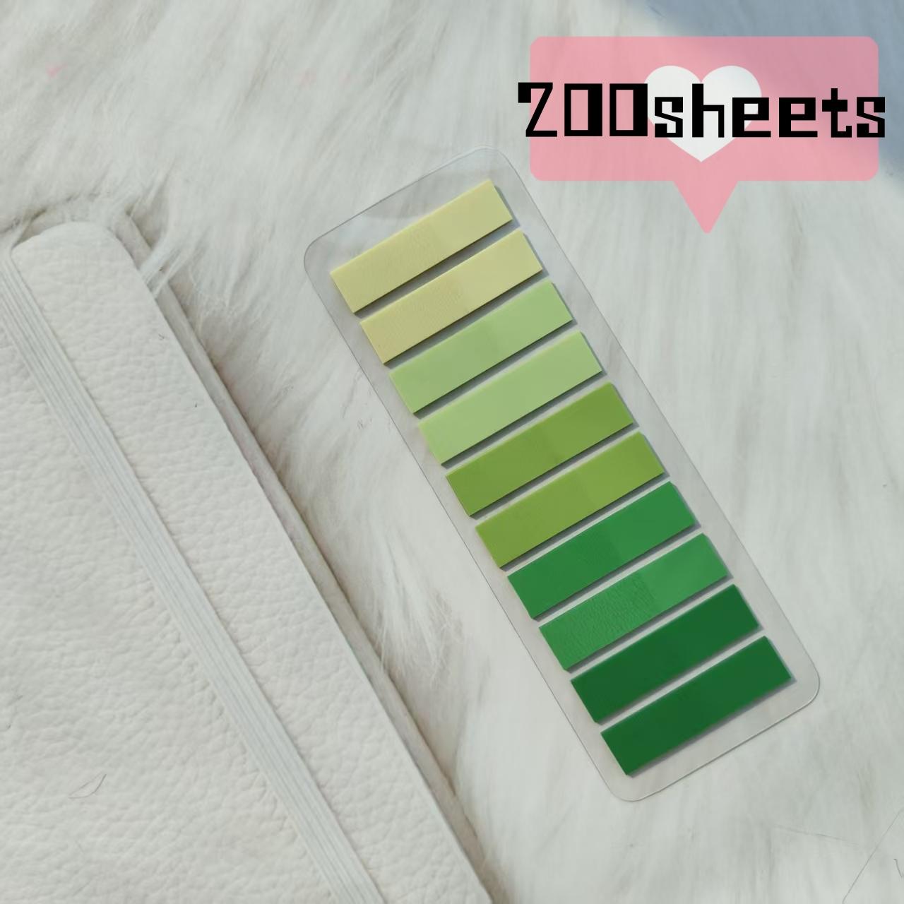

200-800Sheets Transparent Index Creative Memo Pads Sticky Note Book Tabs Office School Stationery Self-Adhesive Stickers