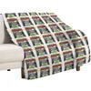 The greatest tractor in the world Throw Blanket Color Fast Cozy Throw Blanket
