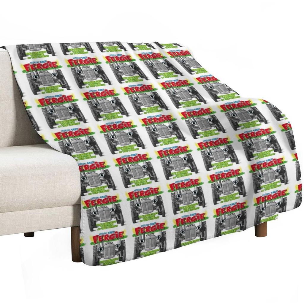 The greatest tractor in the world Throw Blanket Color Fast Cozy Throw Blanket