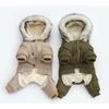 Kleidung für kleine Hunde Herbst Winter Warm Puppy Haustier Hund Mantel Jacke Mode mit Kapuze Chihuahua Yorkie Overalls Kleidung für Hunde
