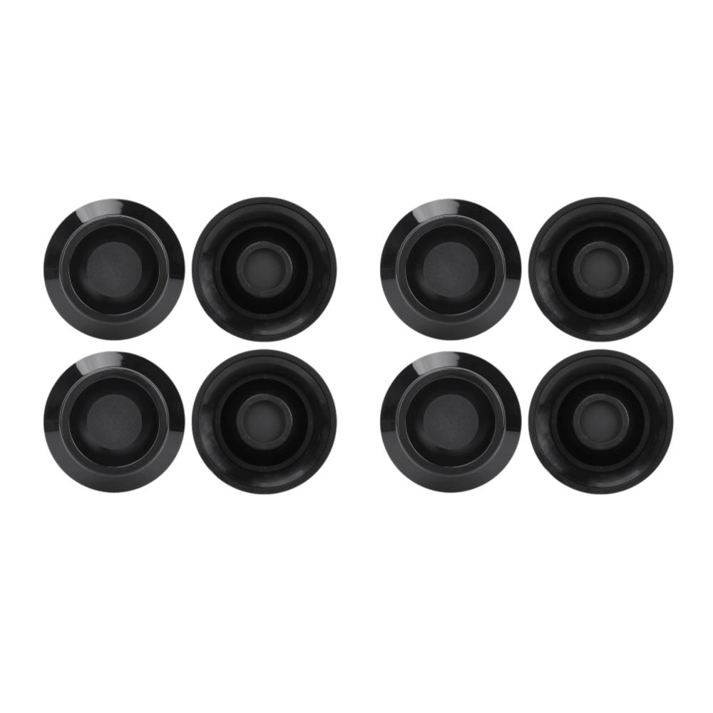 8PCS Plastic Piano Foot Pads Round Shape Piano Floor Protectors Piano Caster Cups Piano Practice