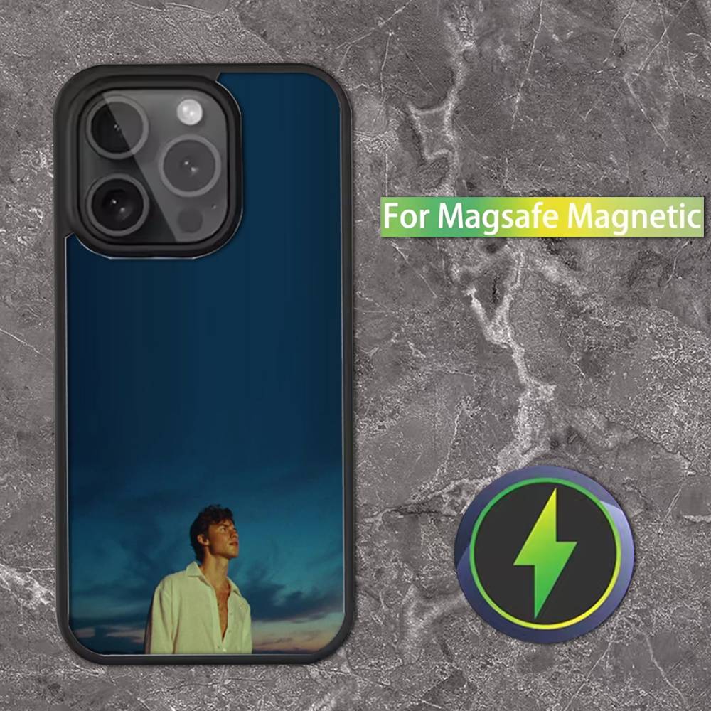 Singer Shawn Mendes Phone Case For iPhone 17,16,15,14,13,12,11,Pro,Max,Plus,Mini,SE Magsafe Magnetic Wireless Charging