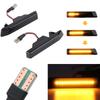 2 Stück LED Seitenmarkierungsleuchte Blinker Passend für 3er E36 X5 E53 Stahlblitz