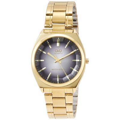 [Q&Q] Аналоговий водонепроникний металевий ремінець QB78-002 чоловічий чорний