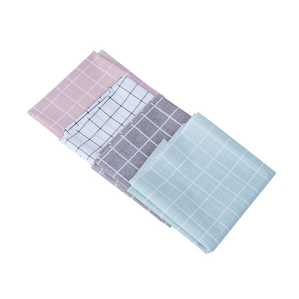 PVC Plastic Plaid Tablecloth Waterproof and Scaldproof for Hassle Cleanup