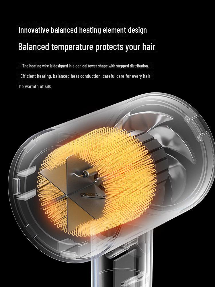 Hochgeschwindigkeits-Haartrockner mit blauem Licht und negativen Ionen – keine Schäden, hohe Leistung für den Einsatz zu Hause oder im Hotel