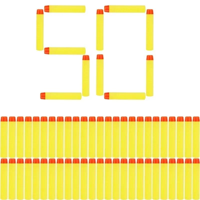 100/1000 шт. Дротики для мягкой мишени с отверстиями, 7,2 см, Сменные дротики, Пули для игрушечного пистолета Серии, Подарок для детей
