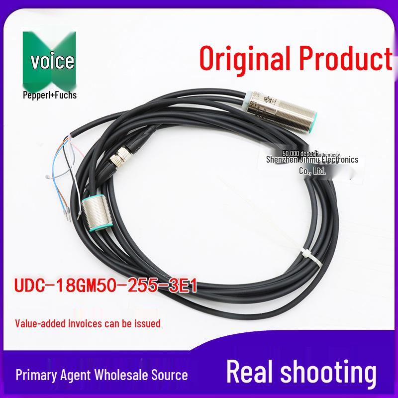 UDC-18GM50-255-3E1 Ultrasonic Sensor for Single/Double Sheet Detection New Model Replacement