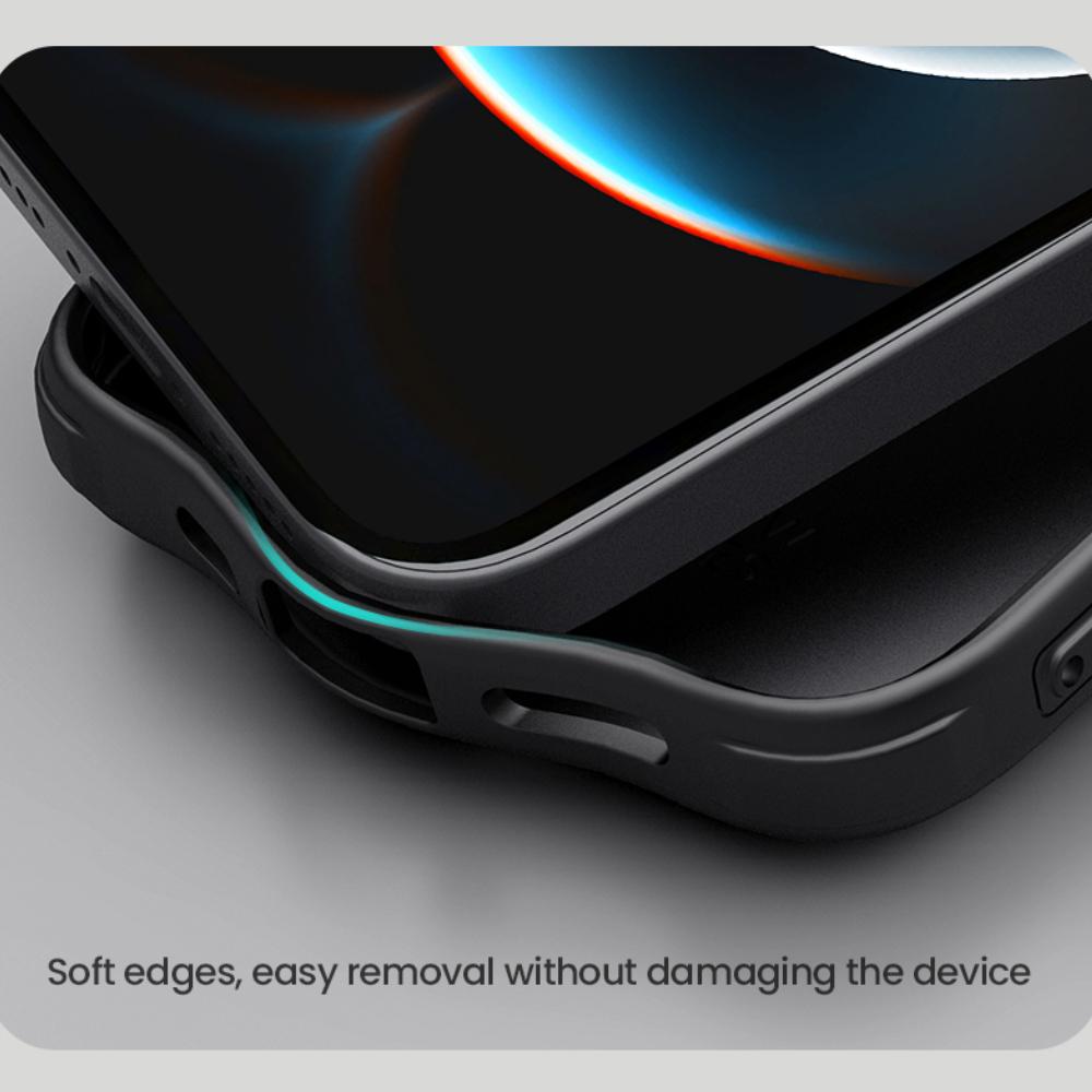 Für iPhone 16e Telefonhülle Nillkin Super Frosted Shield Pro Harte PC + TPU-Schale Stoßfeste Rückseite