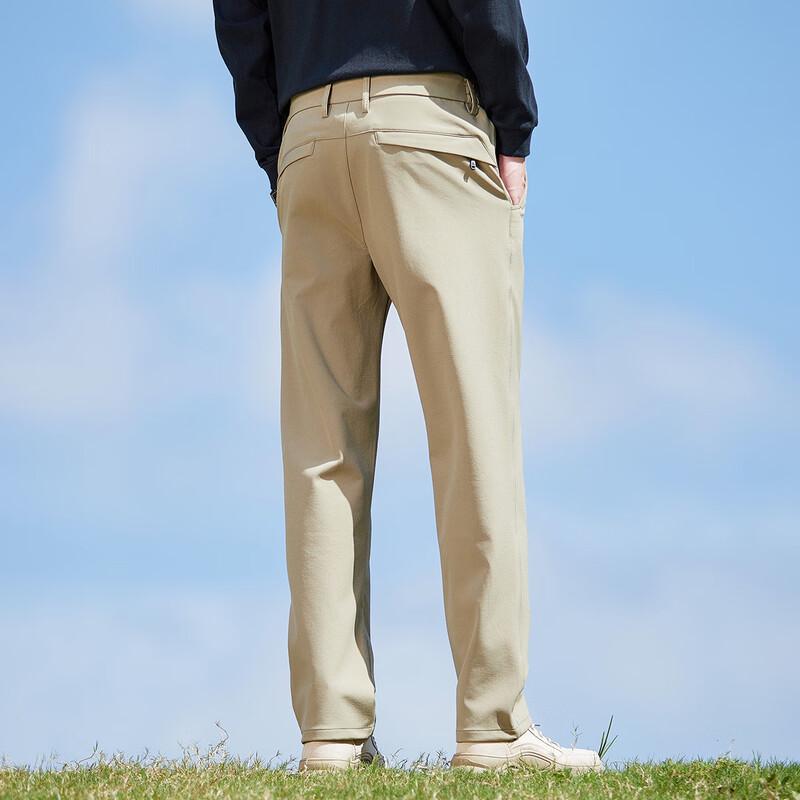 Jeep Men's Spring Autumn Casual Straight-Leg Cargo Pants