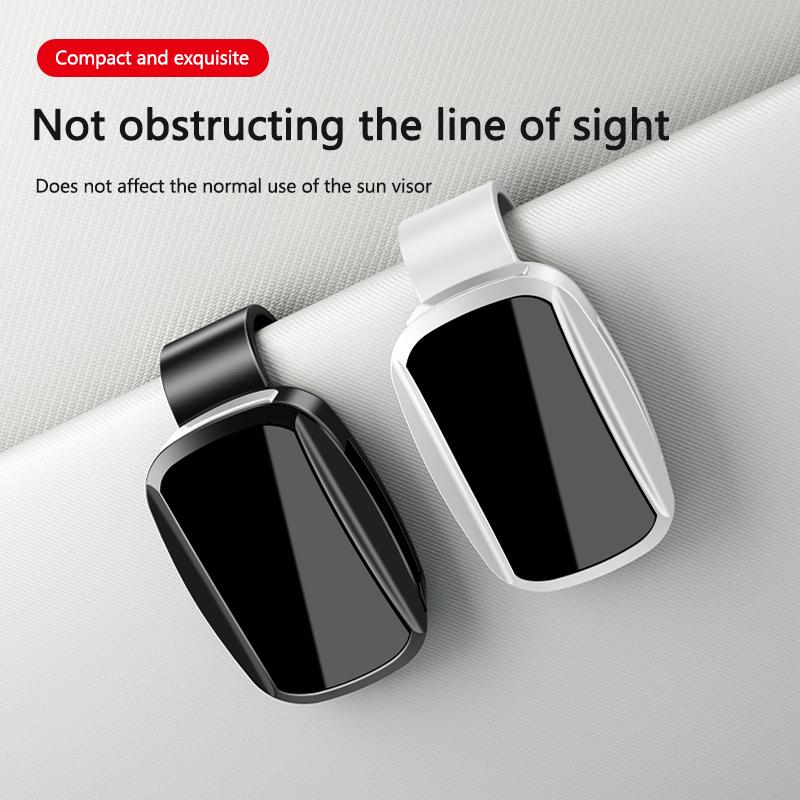 BBJB8 Car Sunglasses Clip ABS Sun Visor Card Ticket Holder For BMW X1 X2 X3 X5 X4 X6 X7 G30 G20 G32 G11 G12 F40 F30 F20 F10 F34 F07