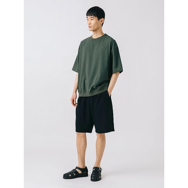 [Beams Heart] S/S TEE Polyester Toro Short Sleeve T-shirt Men's OLIVE M