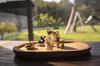 Bombinate Incense Cat Wooden Cute Japanese Beech Wood Holder, Design, Plate, Style,